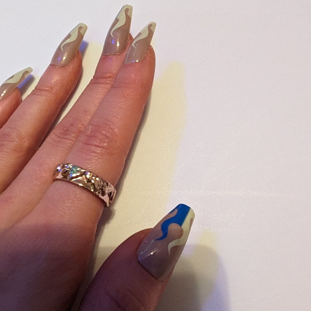 Fashion rose gold ring - Picture 8 of 12